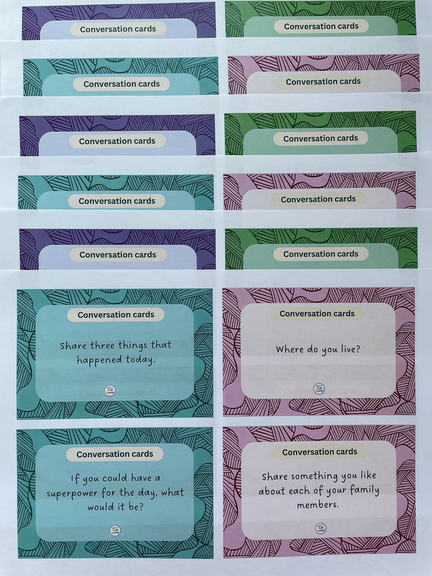 Conversation Cards